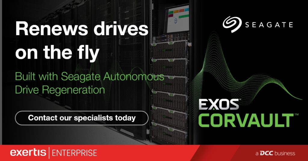 Seagate Exos CORVAULT - Self-Healing Block Storage