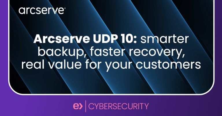 Read more about the article Arcserve UDP 10: Smarter Backup, Faster Recovery, Real Value for Your Customers